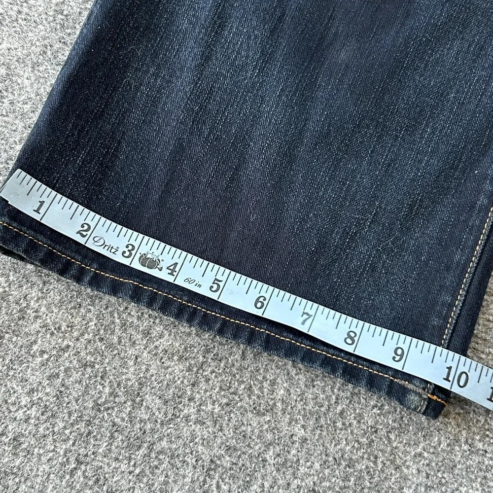 True Religion Billy Relaxed Bootcut‎ Jeans Mens 44x34 Blue Dark Wash Denim